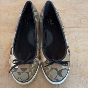Coach flats size 9